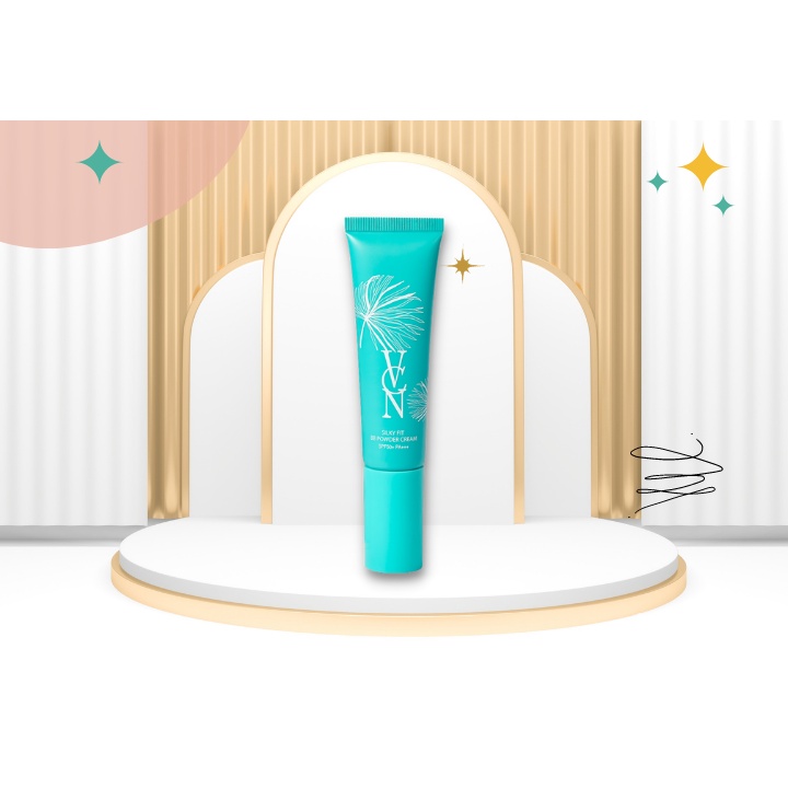 BB Cream VCN - Kem nền che khuyết điểm siêu mịn SPF50+ PA+++ màu Light Beige 20g - Tặng khăn mặt nén