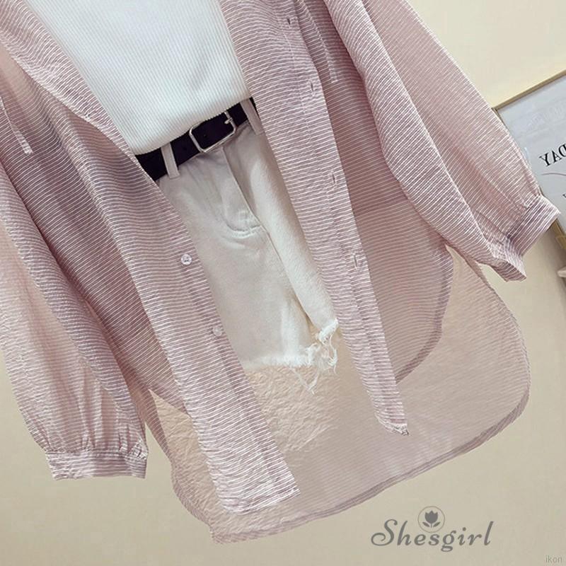 Áo khoác chống nắng mỏng nhẹ thời trang cho nữ | BigBuy360 - bigbuy360.vn