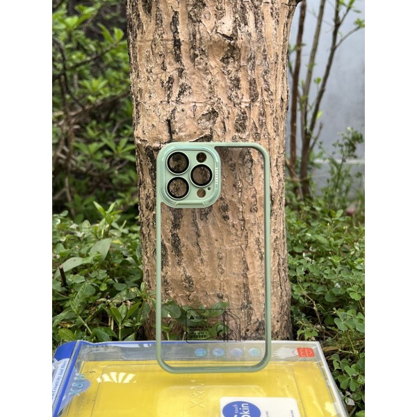 Ốp lưng trong viền màu bảo vệ canera cho iphone 13 pro max , 13 pro , 13 hiệu X&amp;M SKIN
