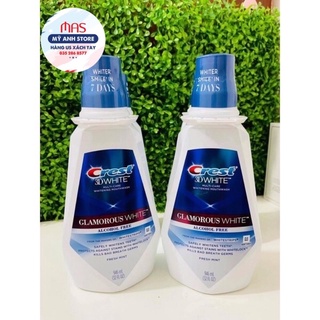 [ CHÍNH HÃNG ] Nước Súc Miệng Crest 3D White glamorous white alcohol free 946