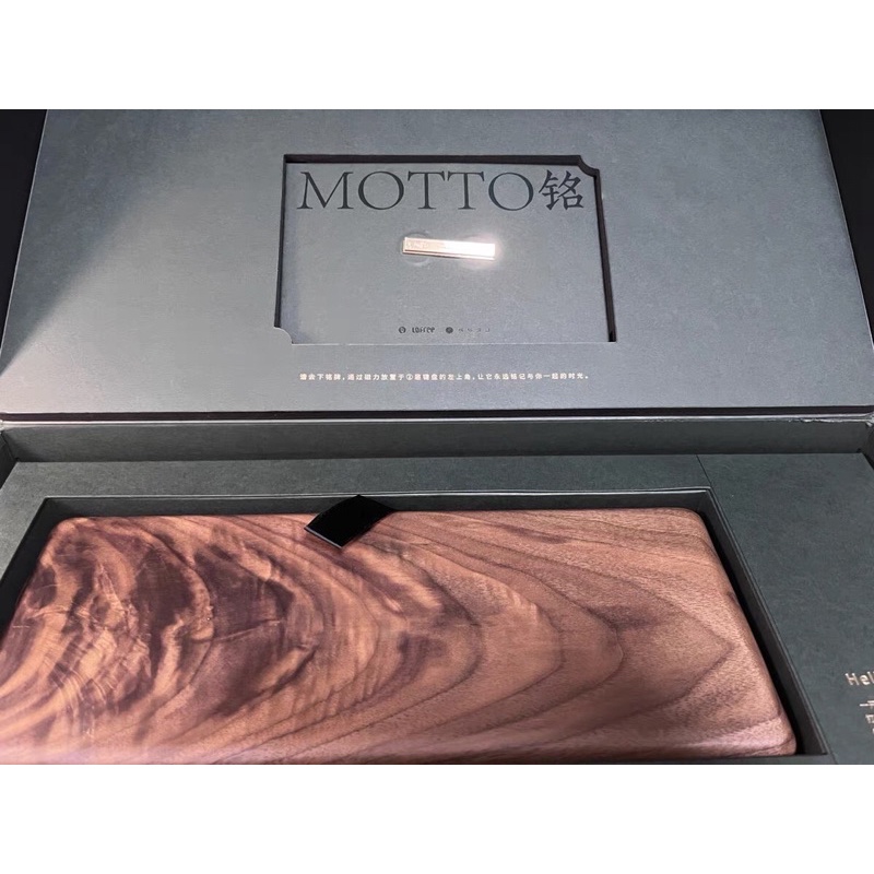 Bàn phím cơ không dây bluetooth Lofree DoubleHalf phiên bản gỗ cao cấp chính hãng,yellow switch