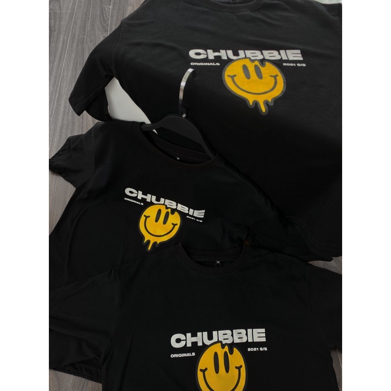Áo phông unisex CHUBBIE Smiley T-Shirt | BigBuy360 - bigbuy360.vn