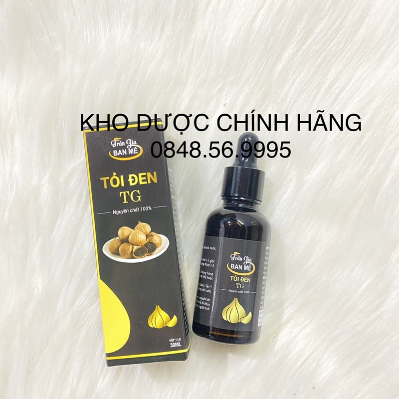 Tinh dầu TỎI ĐEN hộp 30ml - tăng sức đề kháng, tăng cường sức khoẻ cho cơ thể