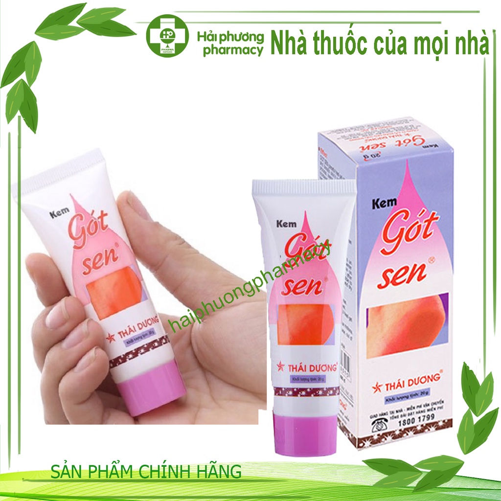 Gót Sen Thái Dương - Giữ ẩm, dưỡng da Giúp da căng mịn, mượt mà 20g