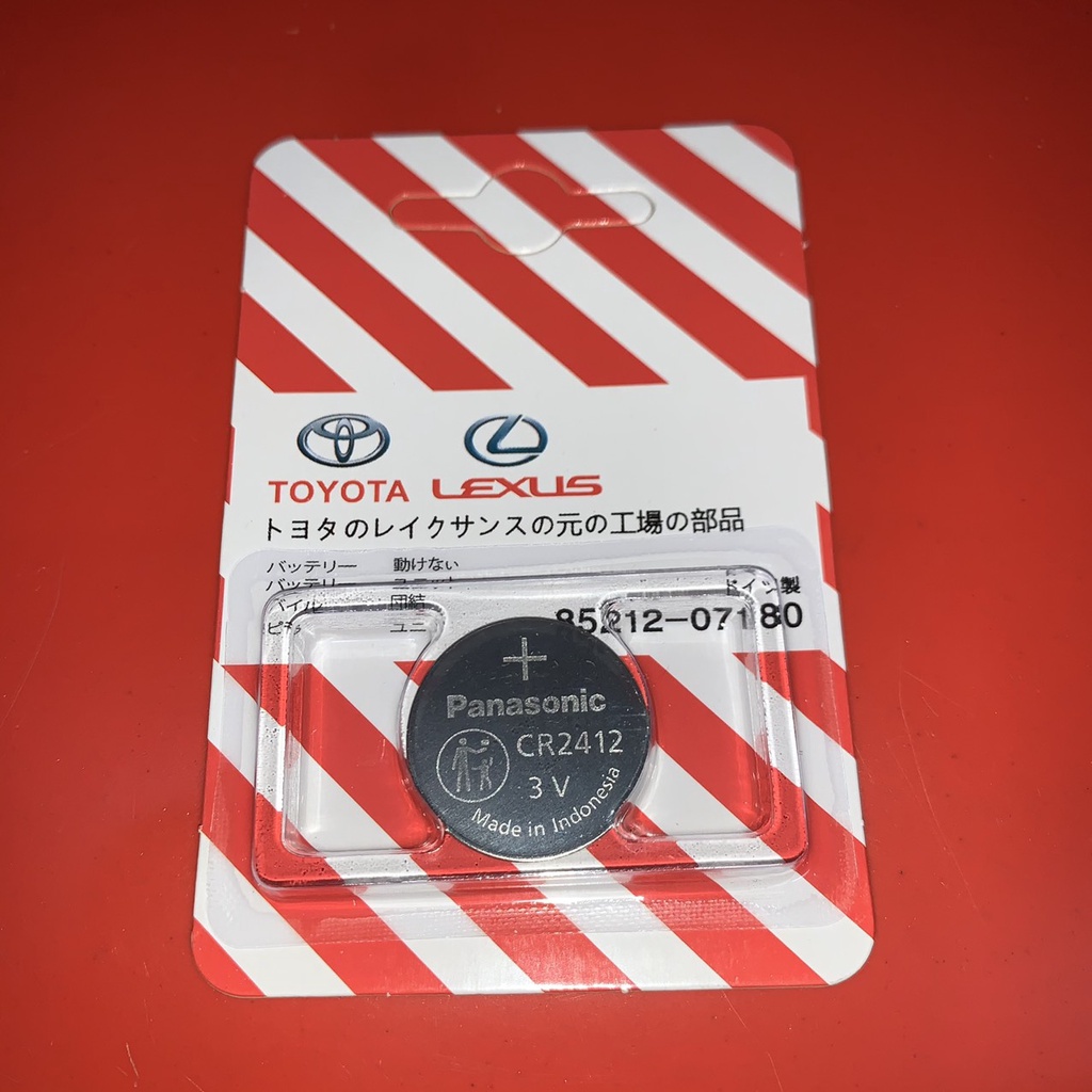 Pin Cúc Áo CR1620, CR2412, CR1632, CR2032, CR1616, CR2016 Pin Chìa Khóa Ô Tô Dòng Xe Toyota Lexus