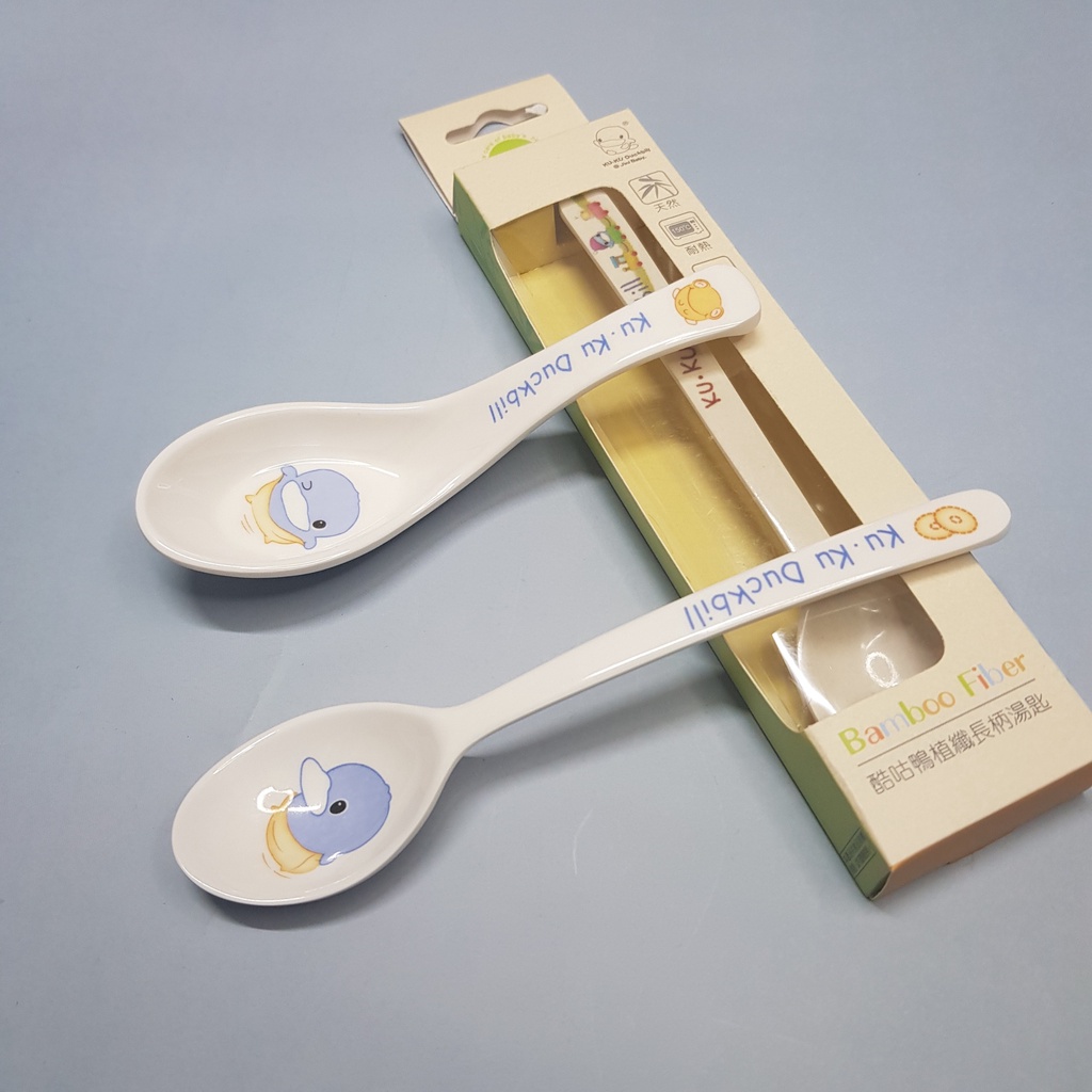 Thìa ăn dặm nhựa KUKU cho bé ăn dặm