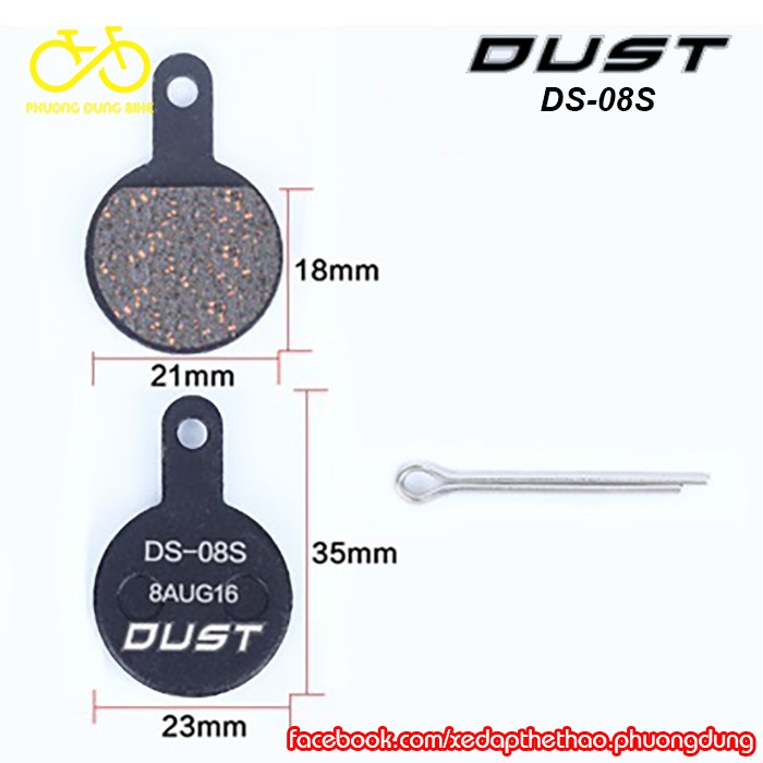 Má phanh xe đạp Dust DS-08S