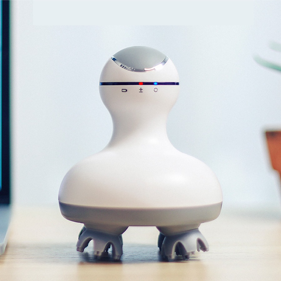 Máy Massage Cầm Tay Maxcare Max631H - Trắng/Xám, Kích Thước 110x80x140mm