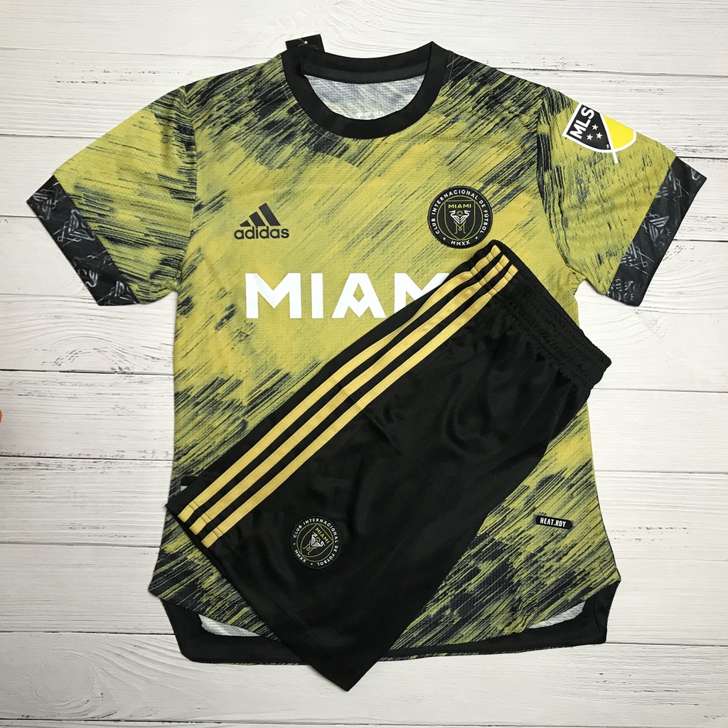 Áo đá banh/Quần áo bóng đá CLB Miami-Bản chuẩn thi đấu-Vải Gai Thái Cao Cấp