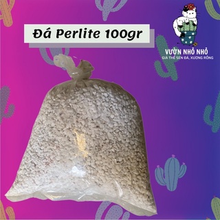 100gr Đá Perlite , Đá Trân Châu siêu phẩm trộn giá thể trồng Sen đá, Xương rồng, Hương Thảo, Hoa hồng - Vườn Nhỏ Nhỏ