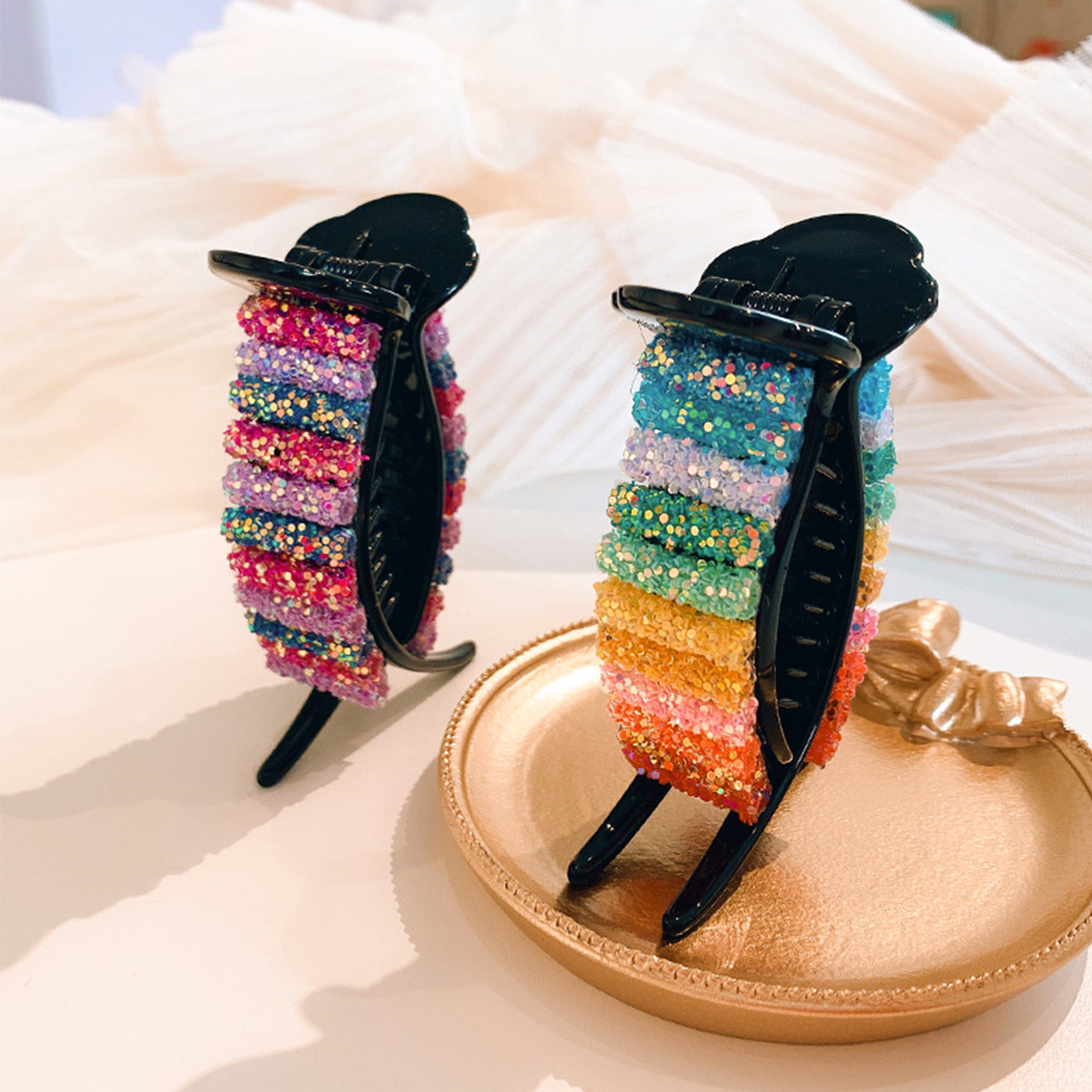 Kẹp Tóc Đính Đá Nhiều Màu Cho Nữ