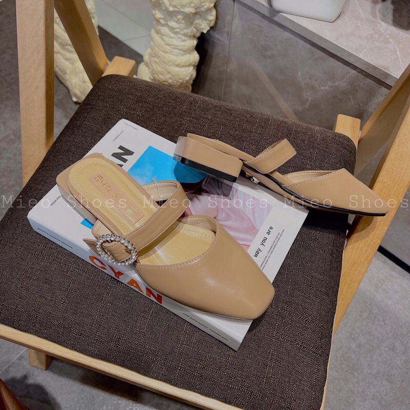 Sục tù tag tròn đá MIEOSHOES ( D1517 D1518 D1519 )