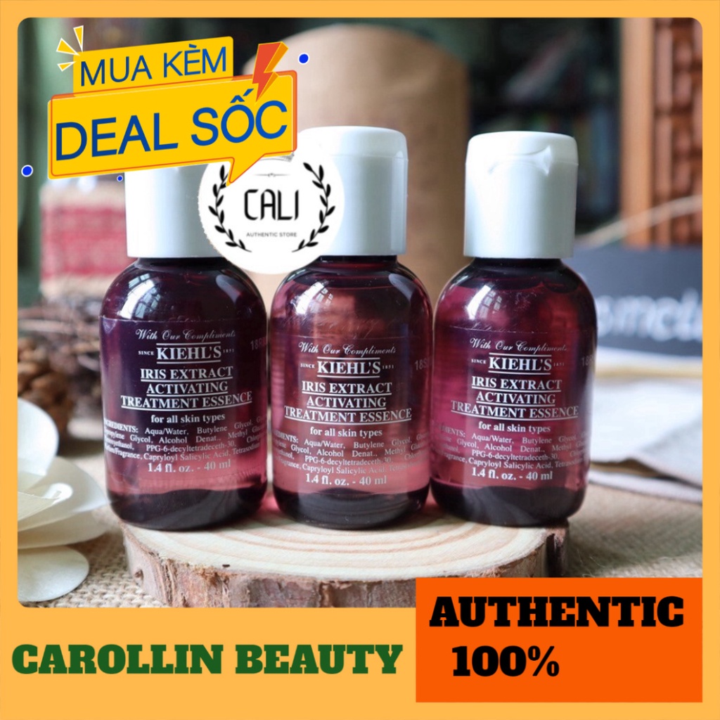 Nước thần chống lão hóa 💖 FREESHIP 💋  Nước thần IRISH Kiehl's 40ml chính hãng [ Minisize ] CAROLLIN BEAUTY | BigBuy360 - bigbuy360.vn