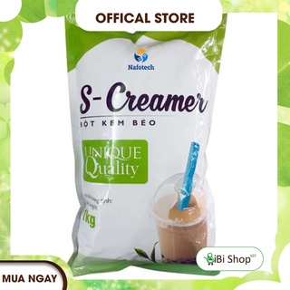 🎶BỘT KEM SỮA BÉO S-Creamer pha trà sữa 1Kg🎶