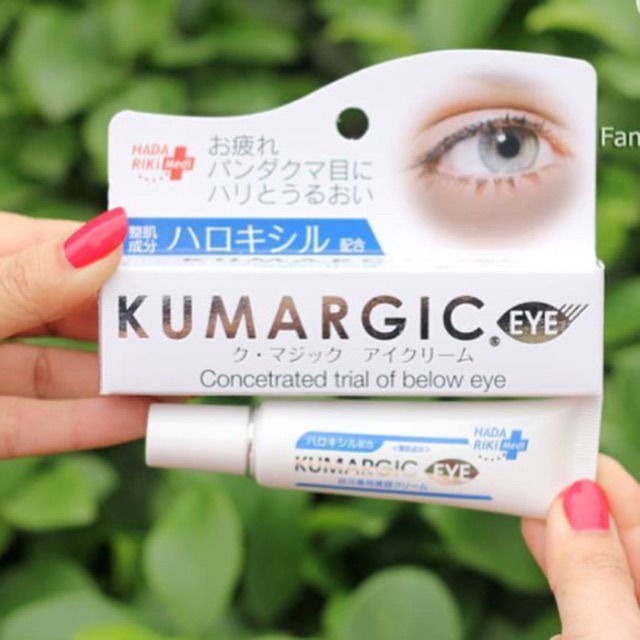 Kem mờ Quầng Thâm Mắt Hada Riki Kumargic Eye Cream