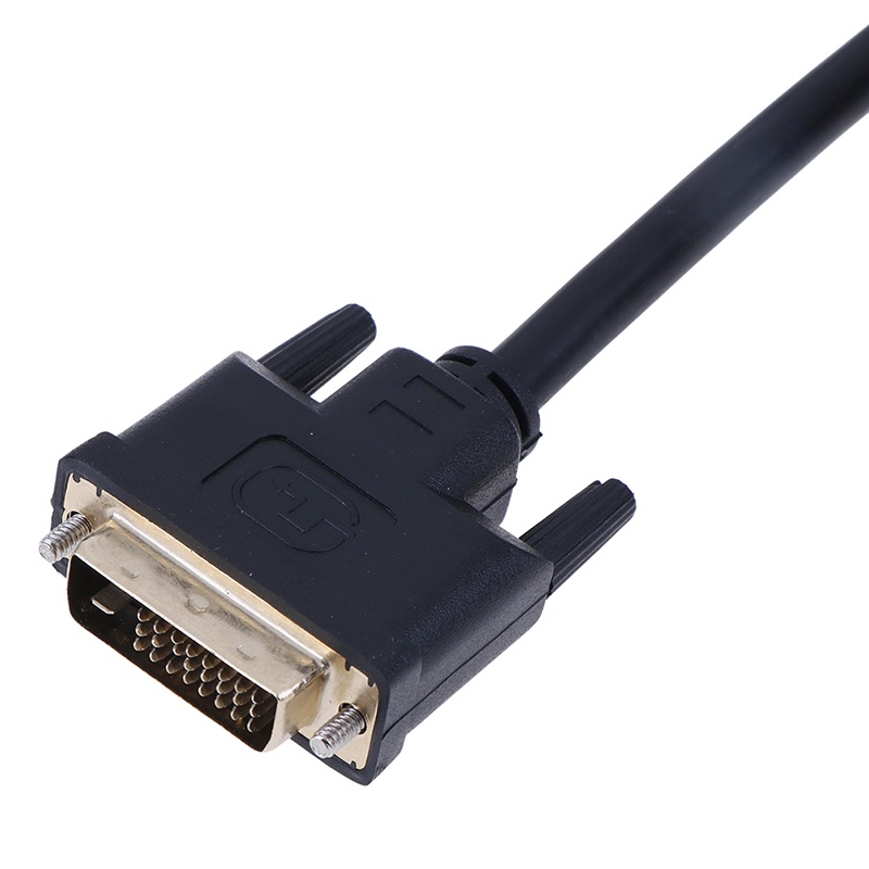 XBVN HDMI to DVI D Male 24+1 Pin Adapter Cable Gold 1080P for HDTV DVD Projector