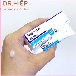Kem giảm mụn ẩn mụn đầu đen adaferin adapalen gel 15g