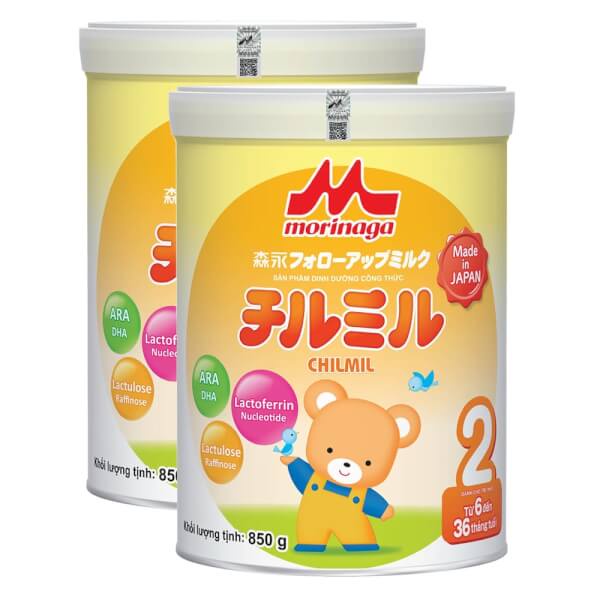 [QUÀ TẶNG] Sữa Morinaga số 1 -số 2 850g date 6/2023