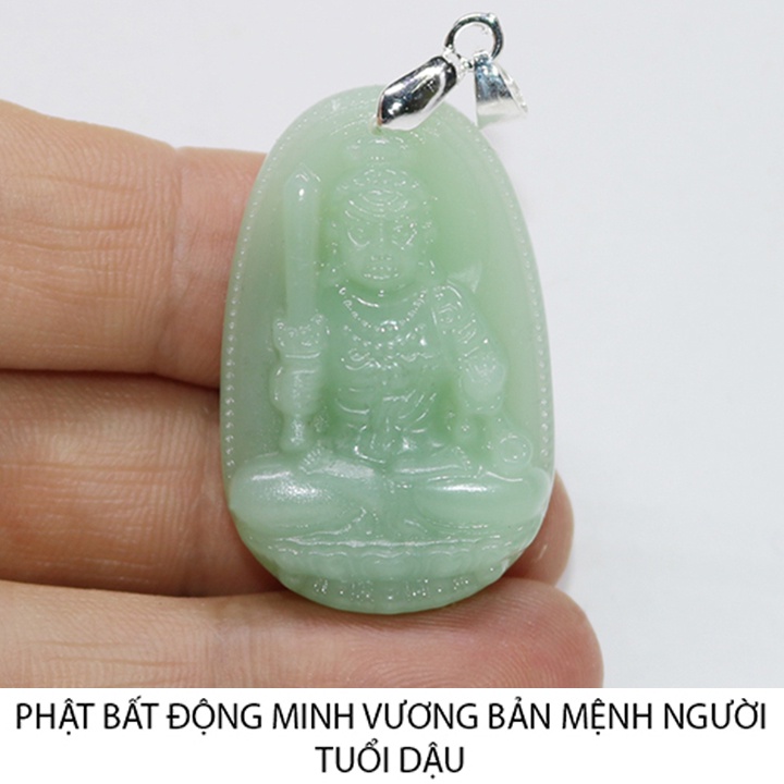 Mặt dây chuyền phật Bất Động Minh Vương size nhỏ - Bản mệnh tuổi Dậu