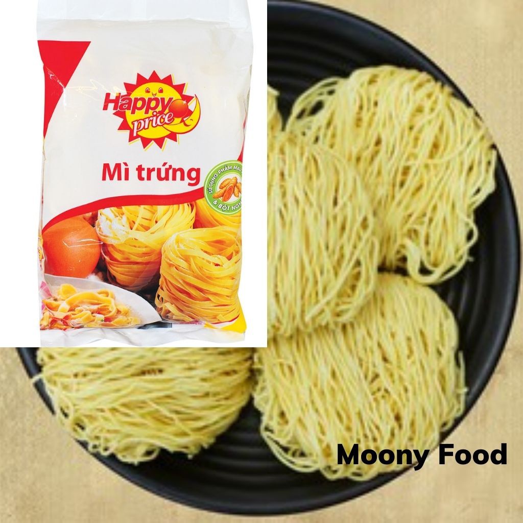 Mì Trứng Vàng Muối Happy Price Meizan Gói 400G