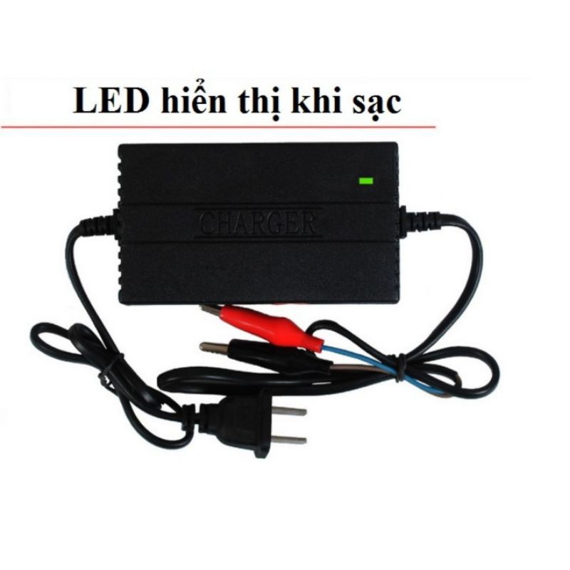 BỘ SẠC ẮC QUY TỰ ĐỘNG NGẮT SẠC KHI ĐẦY BÌNH  12V -TỪ 5A -20A