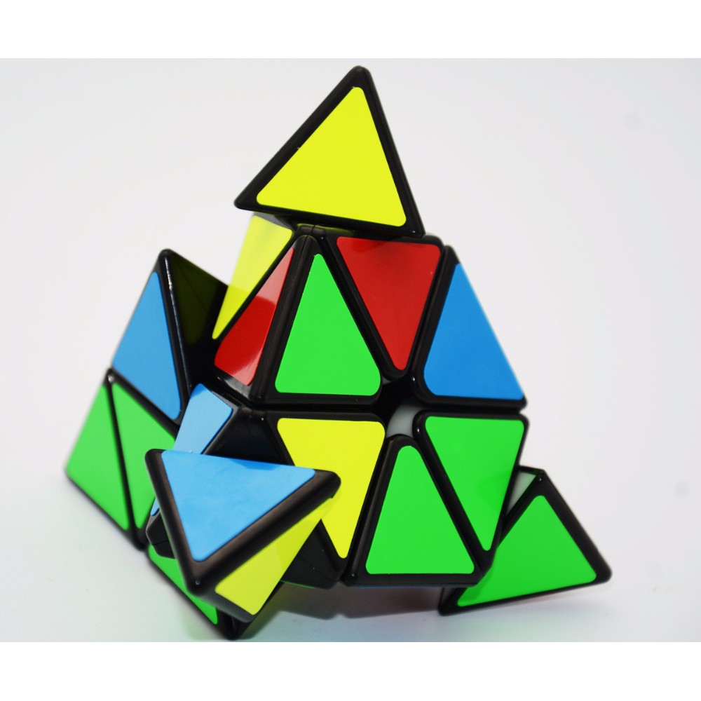 Đồ Chơi Rubik tam giác Qiyi Pyraminx Sticker - Rubik Giúp Phát Triển Trí Não