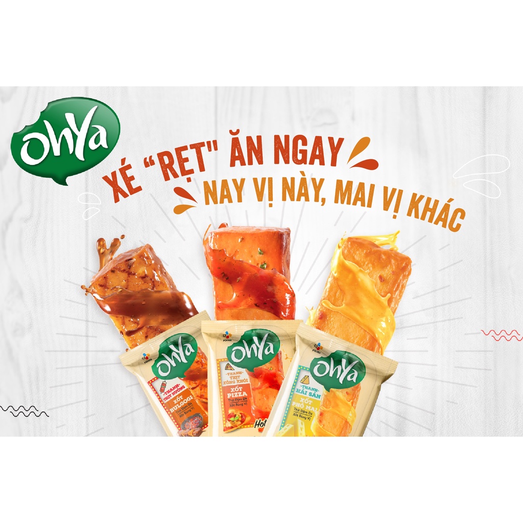Thanh HOTBAR OHYA ăn liền 35g (có 3 vị tha hồ lựa chọn)