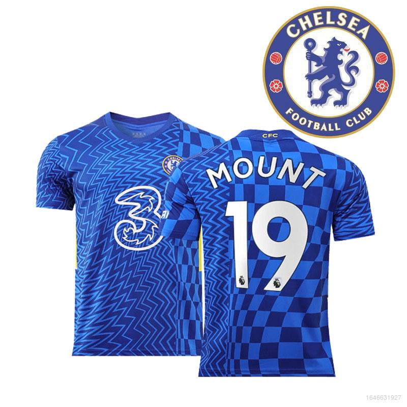 Áo Thun Đá Banh Số 19 Chelsea Ngoại Cỡ Plus Size Chất Lượng Cao