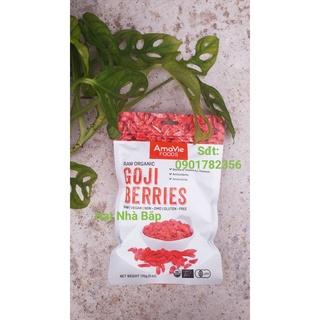 Kỷ tử hữu cơ amavie 170g
