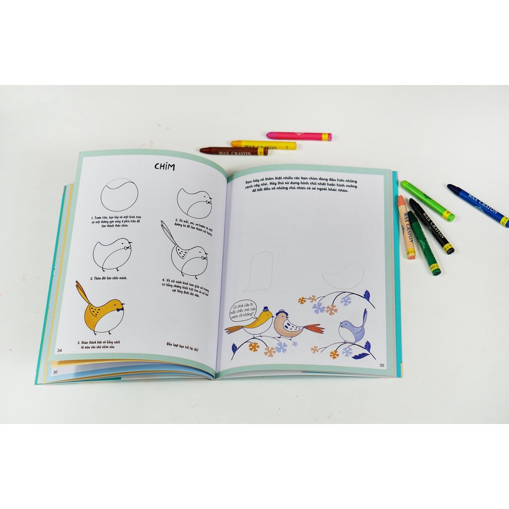 SÁCH - Vẽ cả thế giới với 5 bước đơn giản