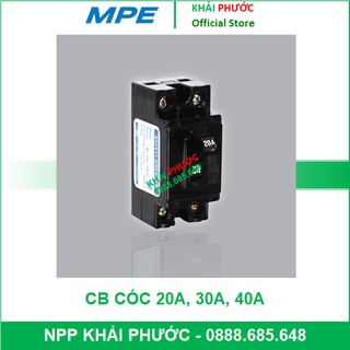MPE CB CÓC ĐEN 10A 15A 20A 30A 40A APTOMAT ÁT TÔ MÁT CẦU DAO ĐIỆN TỰ ĐỘNG SB SAFETY BREAKER GIÁ RẺ - KHẢI PHƯỚC