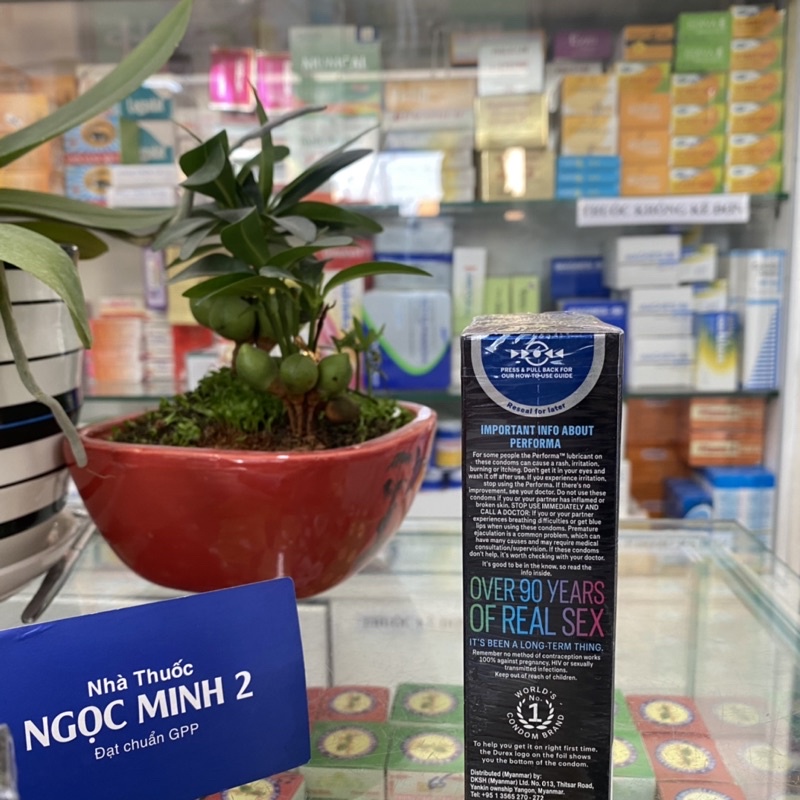 ✅ [Chính Hãng] Bao cao su durex Performa ( Chính Hãng )