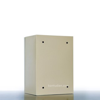 VỎ TỦ ĐIỆN SẮT - MÀU KEM (40x50x20 cm)