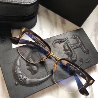 Kính gọng CHROME HEART Nửa viền Cao cấp - frame JAPAN