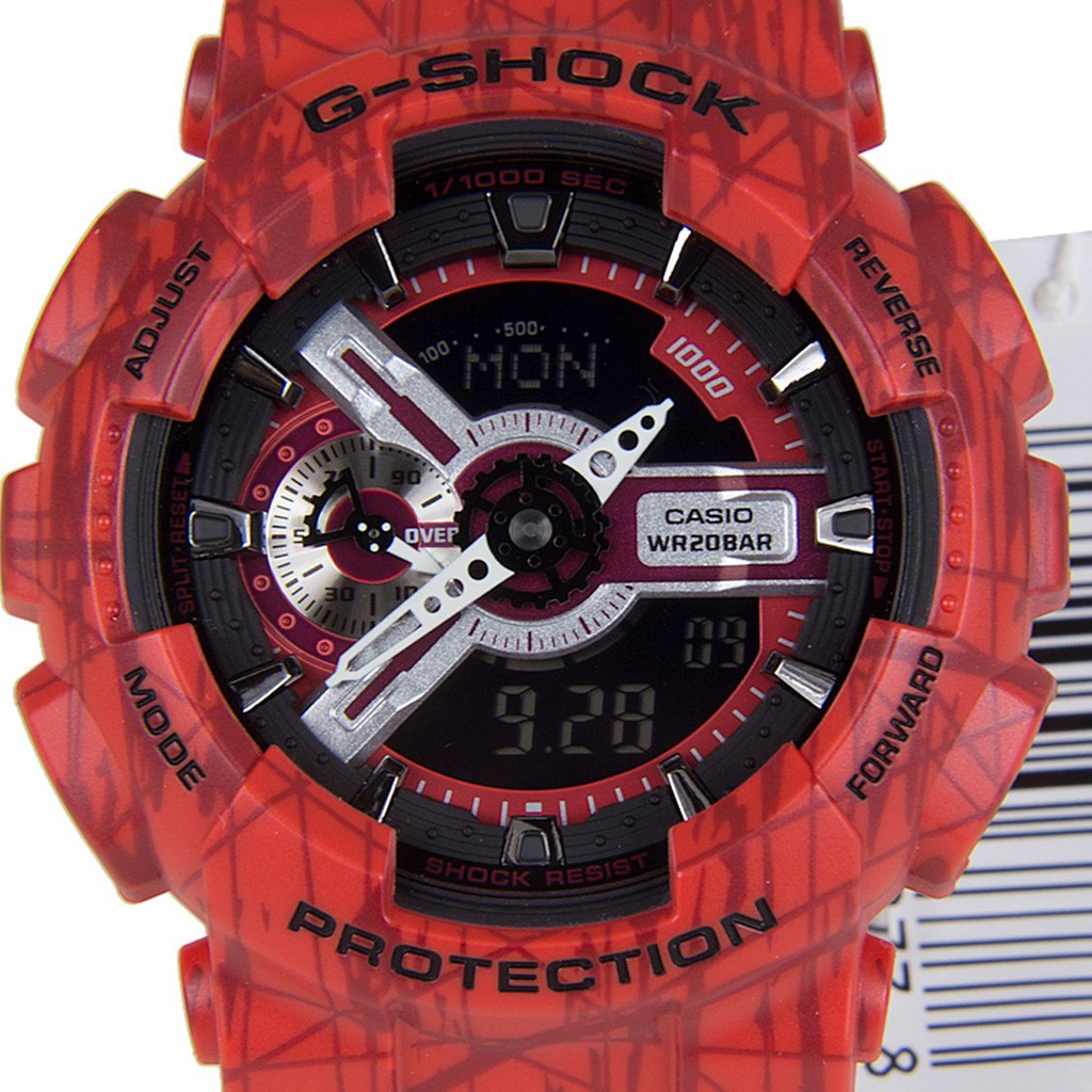 Đồng hồ thể thao nam nữ G-shock GA-110SL-4A Full phụ kiện