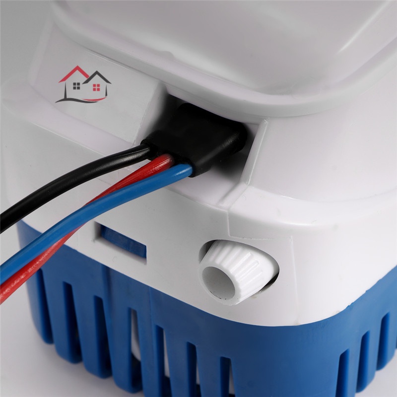 Máy Bơm Nước Chìm 12V Tự Động Có Công Tắc Cho Thuyền Tự Động