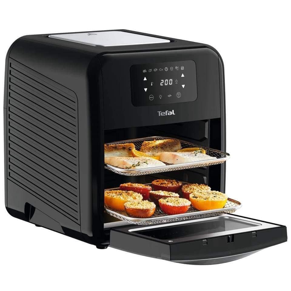Lò chiên không dầu TEFAL FW5018 ♨️ LÒ CHIÊN 9 TRONG 1 (Dung tích 11 lit nướng gà nguyên con)