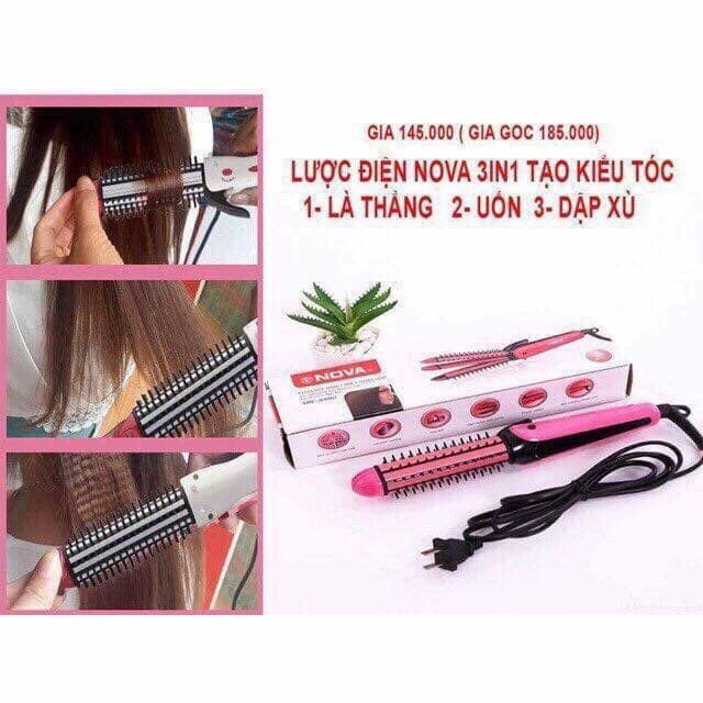 Máy làm tóc Nova 3in 1