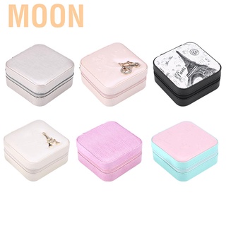 [Ready Stock]Hộp Đựng Trang Sức Mini Bằng Chất Liệu Da Tiện Lợi