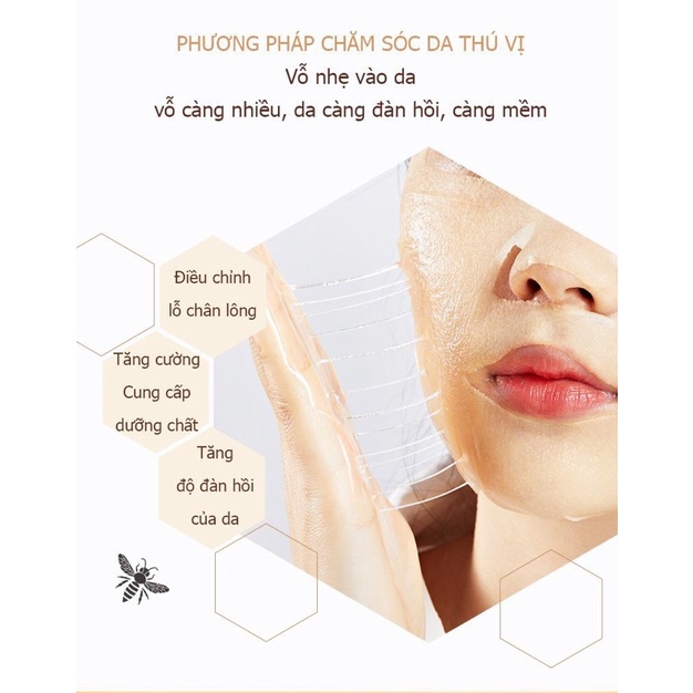 SET 10 MIẾNG MẬT ONG trẻ hoá làn da Lucenbase