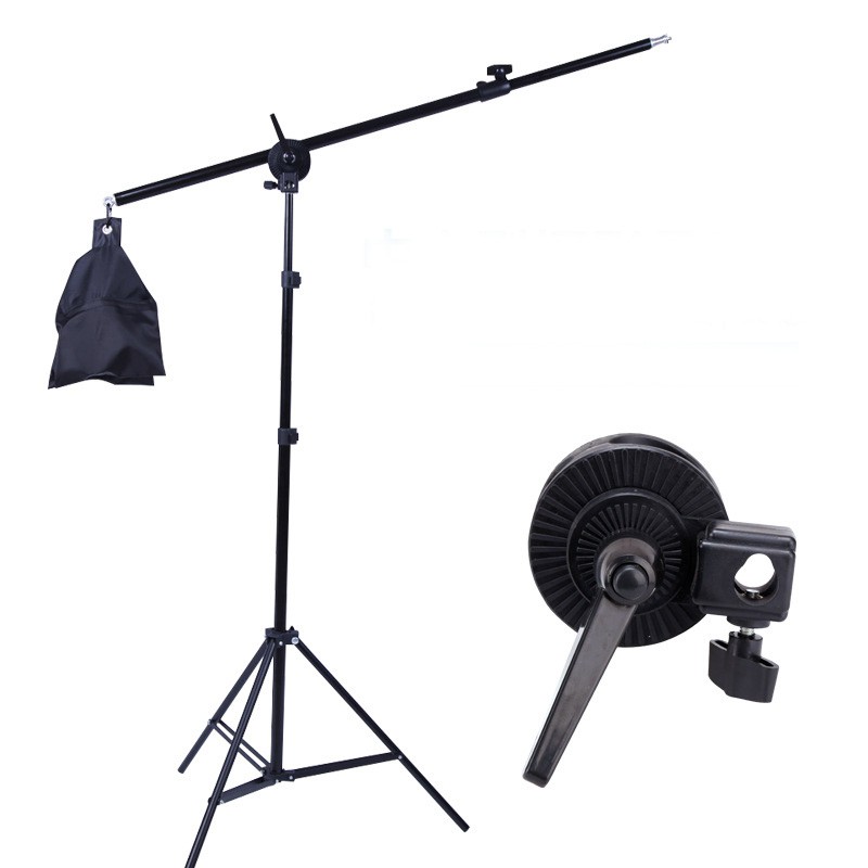 Đèn Chụp Ảnh Sản Phẩm, Bộ Đèn Studio, quay phim, Livestream chuyên nghiệp, chân đèn cao 2m kèm Softbox 50x70cm