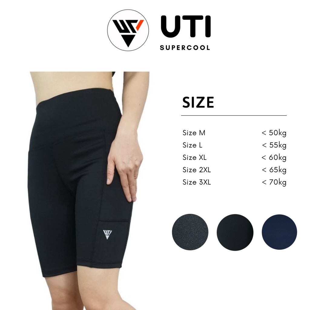 Quần Ngố Tập Gym Nữ - Quần Legging Lửng Có Túi