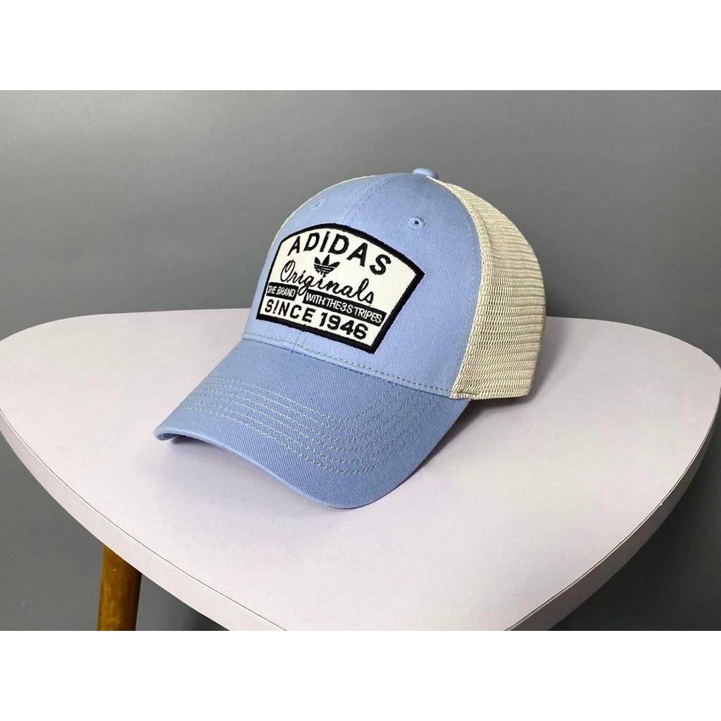 Mũ lưỡi trai lưới Adidas, nón lưỡi trai lưới vải kaki adidas, nón kết nam nữ phối lưới uzzlang phụ kiện thời trang Hàn.