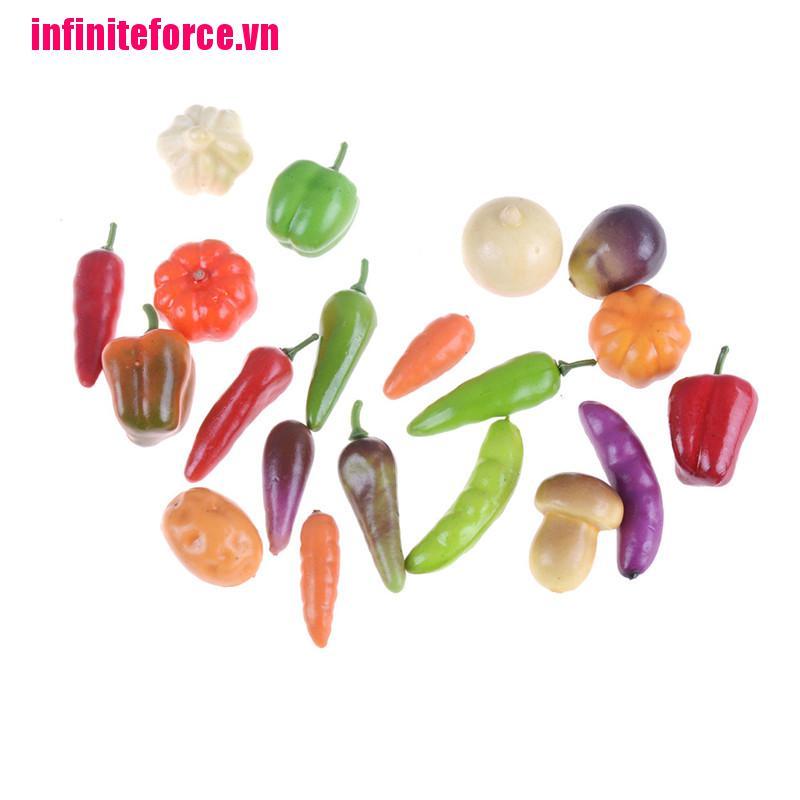 Vn Set 10 Trái Cây Mini Dùng Để Trang Trí Búp Bê