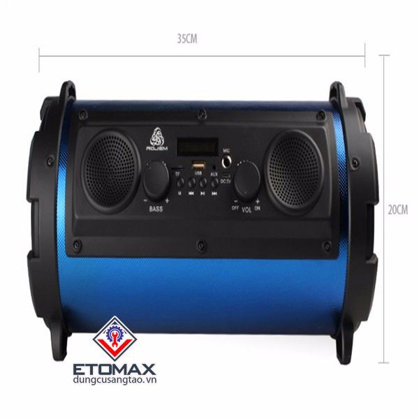 Loa bluetooth công nghệ siêu trầm HBPC1602 cao cấp