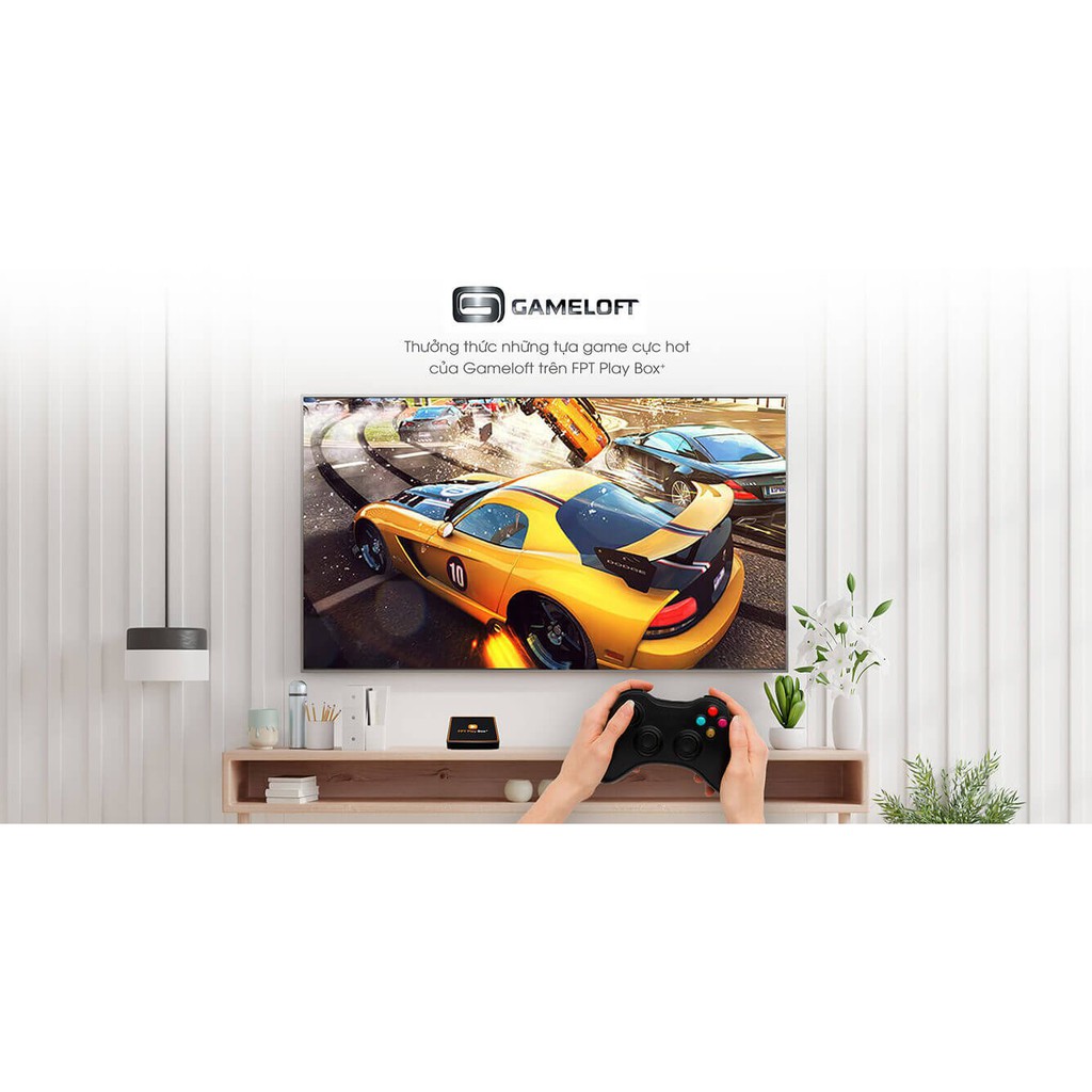 FPT Play Box+ 2020 ram 2Gb Android TV10 4K model T550 – Điều khiển giọng nói tiếng Việt new