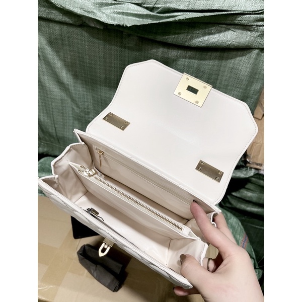 Túi cê ka khoá 4 đinh trần trám size 22 nhiều ngăn 1126-6