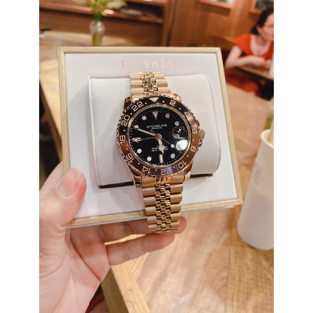 Đồng hồ nam Stuhrling Aqua-Diver 39684 thiết kế đẹp mắt