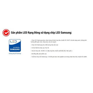 Bóng Đèn LED Trụ 20W Rạng Đông