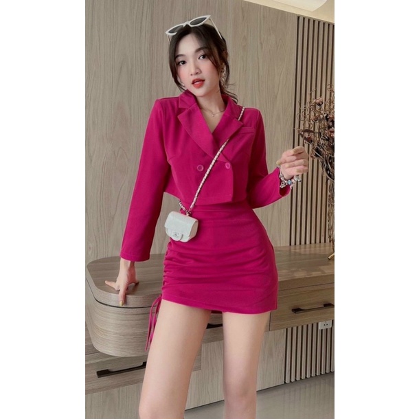 (HCM) SET BỘ ĐỒ NỮ NGẮN SIÊU XINH THỜI TRANG DUYÊN DÁNG , TÔN DÁNG CHO CÁC NÀNG KME STORE